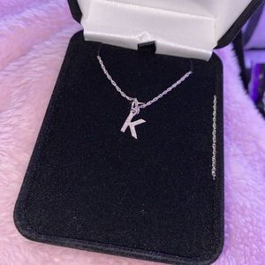 “K” necklace